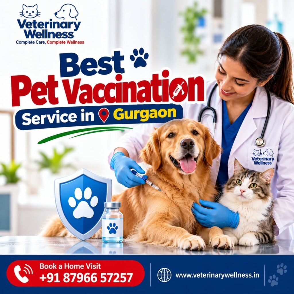 Pet Vaccination in Gurgaon | Dog & Cat Vaccine Guide 2026
